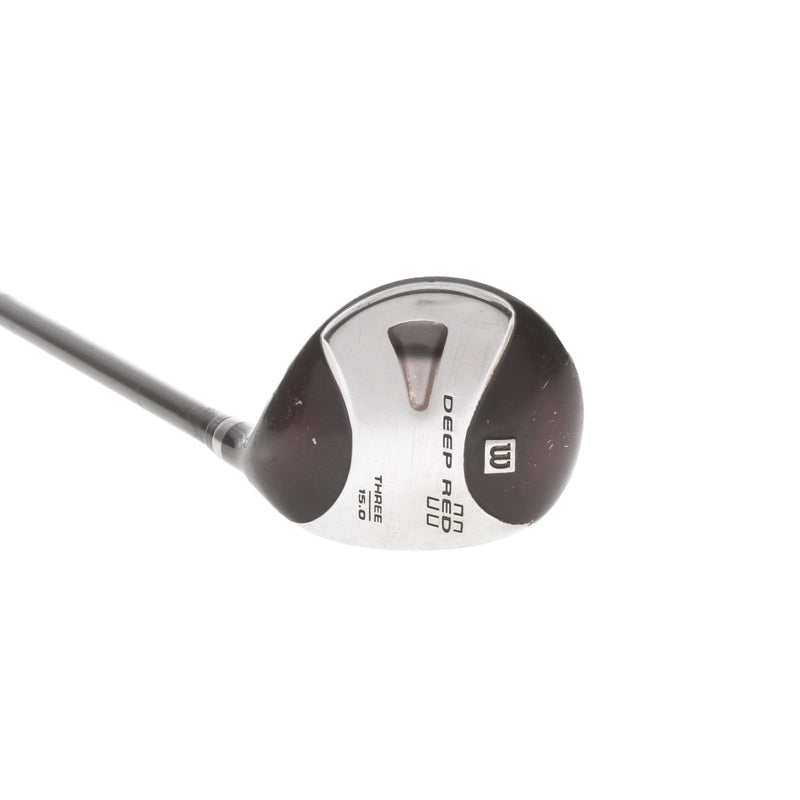 Wilson Staff Deep Red Graphite Mens Right Hand Fairway 3 Wood 15* Regular - Wilson