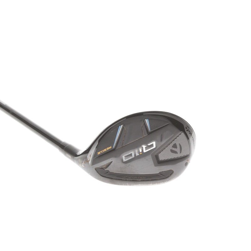 TaylorMade Qi10 Graphite Mens Right Hand 4 Hybrid 22* Stiff - Fujikura Ventus TR 7-S