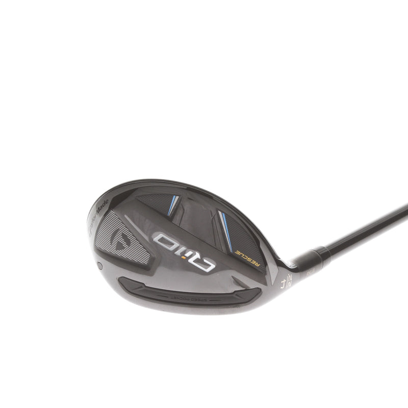 TaylorMade Qi10 Graphite Mens Left Hand 4 Hybrid 22* Regular - Fujikura Ventus TR 6-R