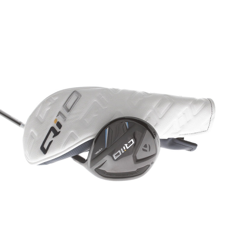 TaylorMade Qi10 Graphite Mens Right Hand Fairway 5 Wood 18* Regular - Fujikura Ventus TR 6-R