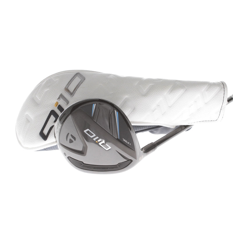 TaylorMade Qi10 Graphite Mens Left Hand Fairway 3 Wood 15* Regular - Fujikura Ventus TR 6-R