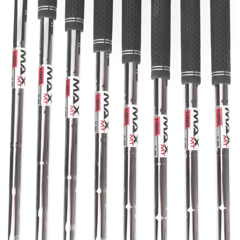 TaylorMade Qi Steel Mens Right Hand Irons 5-SW+AW Stiff - KBS Max 85