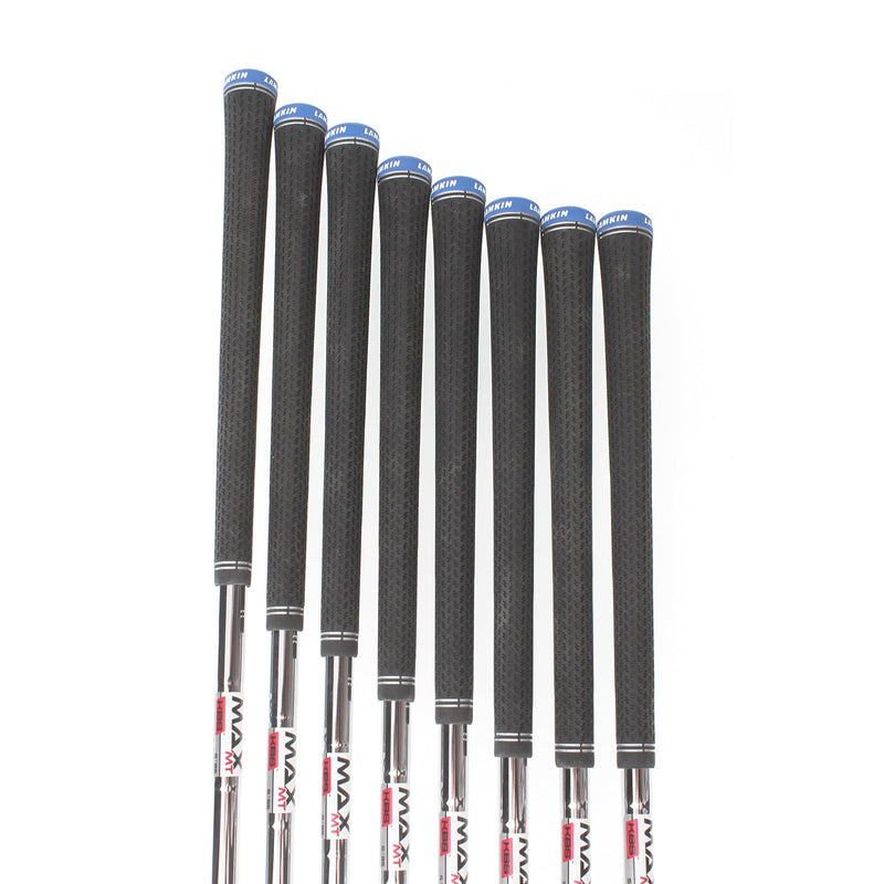 TaylorMade Qi Steel Mens Right Hand Irons 5-SW+AW Stiff - KBS Max 85