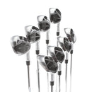 TaylorMade Qi Steel Mens Right Hand Irons 5-SW+AW Regular - KBS Max 85