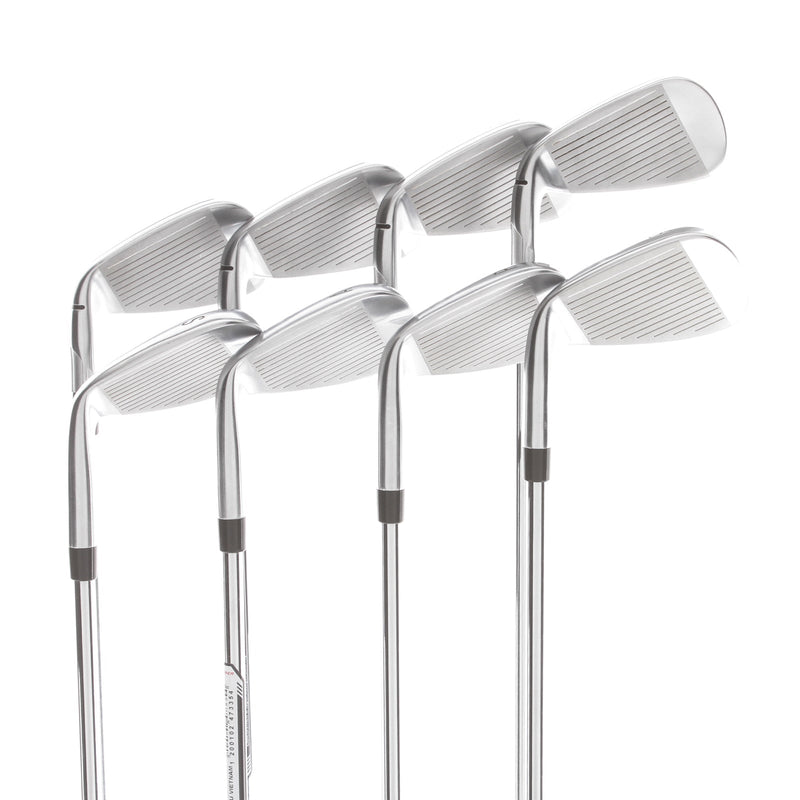 TaylorMade Qi Steel Mens Right Hand Irons 5-SW+AW Regular - KBS Max 85