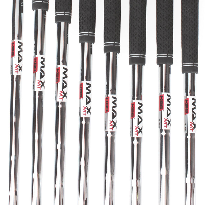 TaylorMade Qi Steel Mens Right Hand Irons 5-SW+AW Regular - KBS Max 85