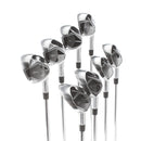 TaylorMade Qi Steel Mens Right Hand Irons 5-SW+AW Regular - KBS Max 85