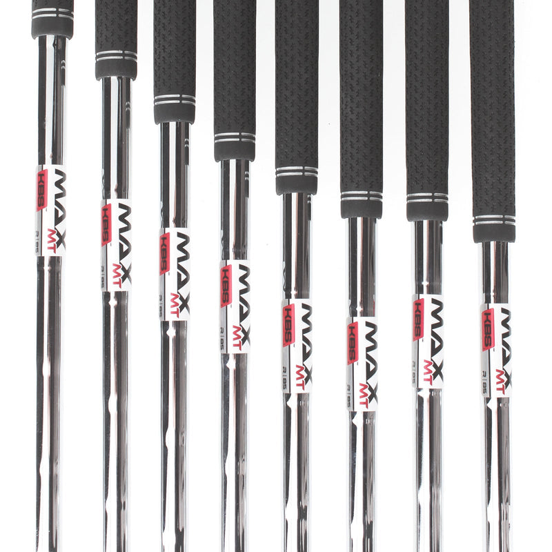 TaylorMade Qi Steel Mens Right Hand Irons 5-SW+AW Regular - KBS Max 85