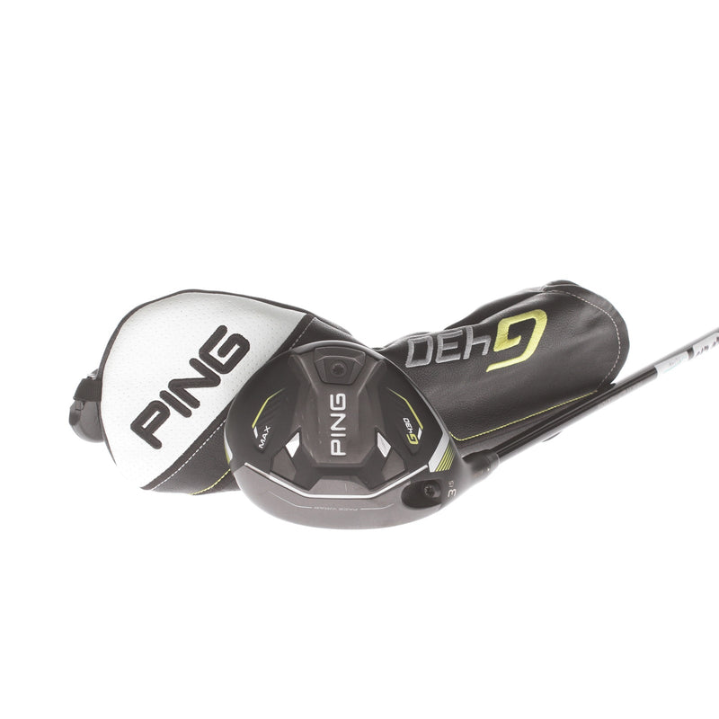Ping G430 Max Graphite Mens Left Hand Fairway 3 Wood 15* Stiff - Hzrdus Smoke RDX Red 6.0 70g