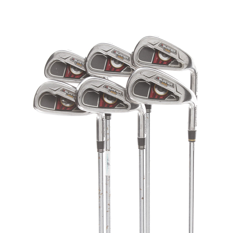 TaylorMade Burner XD Steel Mens Right Hand Irons 5-PW Regular - REAX 90