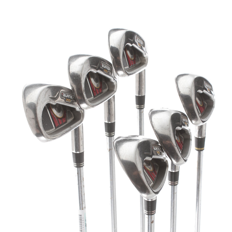 TaylorMade Burner XD Steel Mens Right Hand Irons 5-PW Regular - REAX 90
