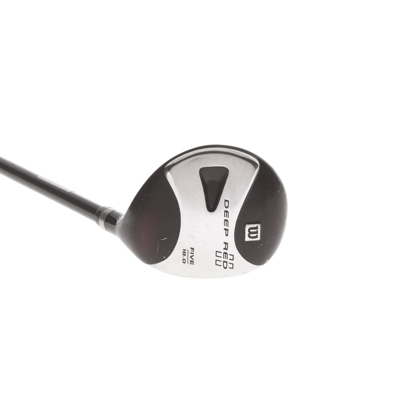 Wilson Staff Deep Red Graphite Mens Right Hand Fairway 5 Wood 18* Regular - Wilson Pro Lite Plus
