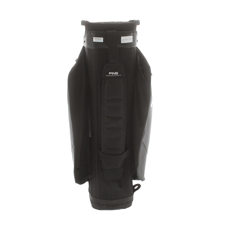 Ping DLX Cart Bag - Black/White