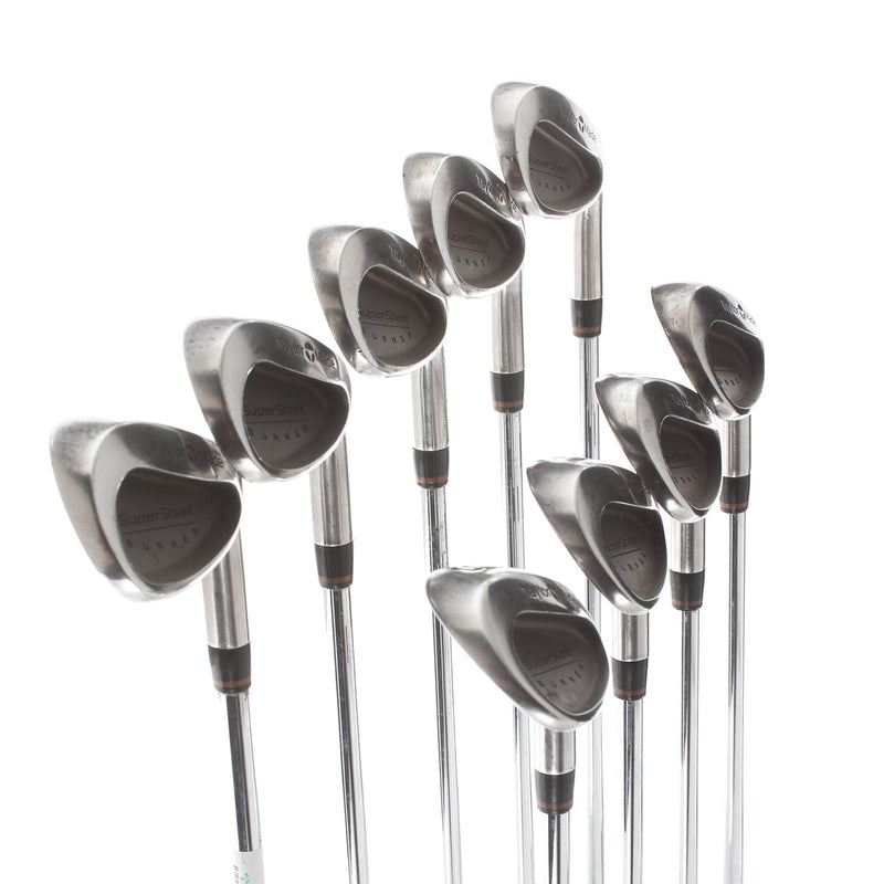 TaylorMade Burner Steel Mens Right Hand Irons 3-SW Regular - TaylorMade R-80