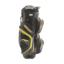 PowaKaddy Dri Edition Cart Bag - Black/Yellow