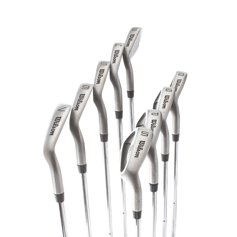 Wilson Tungsten Matrix Steel Mens Right Hand Irons 3-SW Regular - Wilson