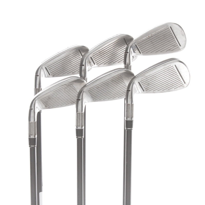 TaylorMade M4 Graphite Mens Right Hand Irons 5-PW Regular - Atmos Red 6R