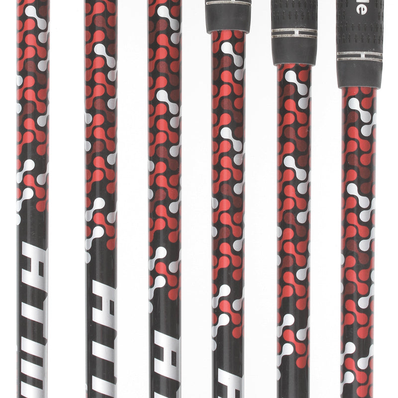 TaylorMade M4 Graphite Mens Right Hand Irons 5-PW Regular - Atmos Red 6R