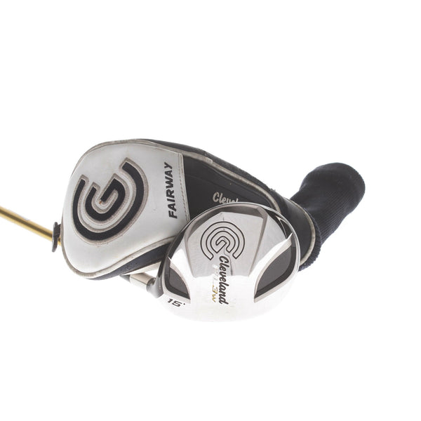 Cleveland Launcher FL Graphite Mens Right Hand Fairway 3 Wood 15* Regular - Miyazaki 43 R