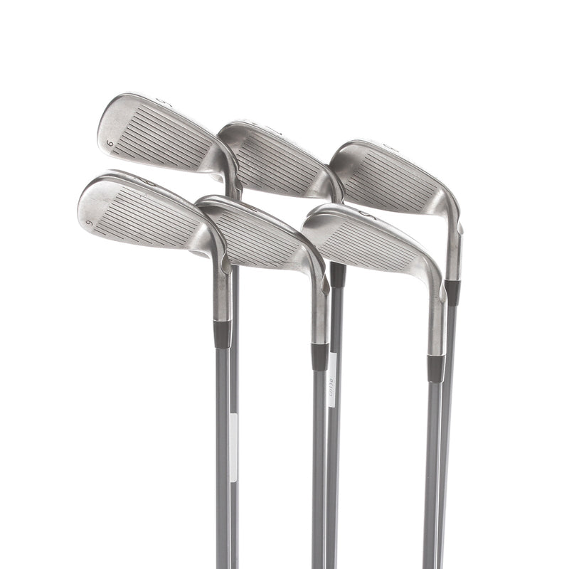 Ping G Series Graphite Mens Left Hand Irons 6-SW Black Dot Regular - Ping CFS 70