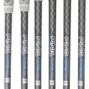 Ping G Series Graphite Mens Left Hand Irons 6-SW Black Dot Regular - Ping CFS 70