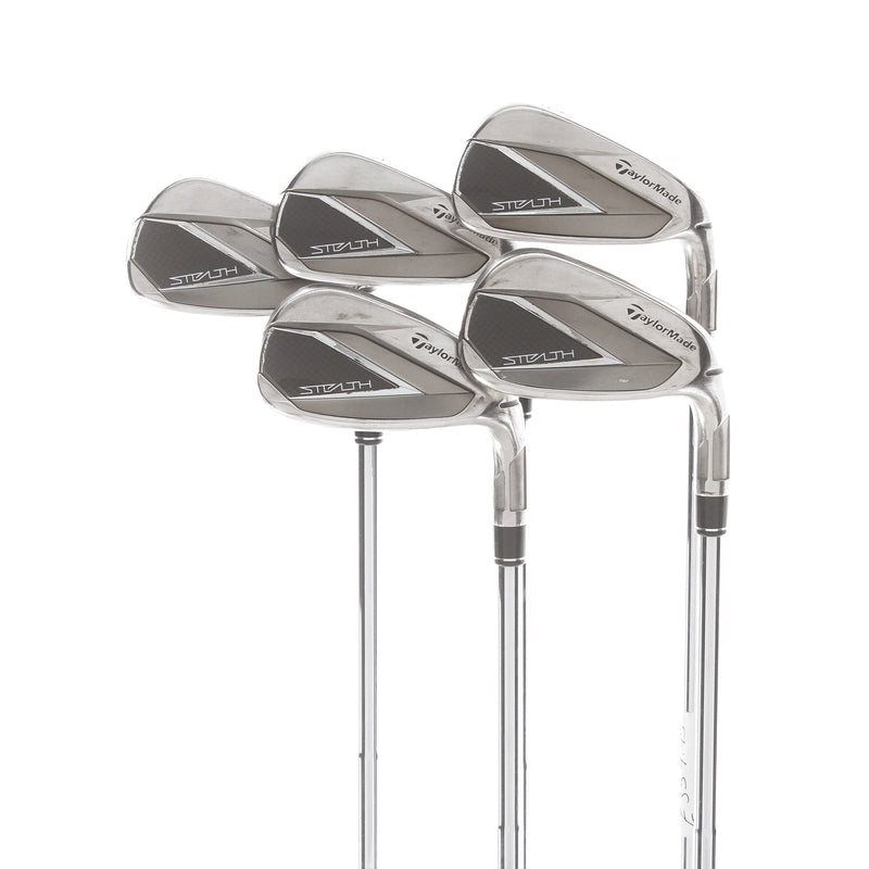 TaylorMade Stealth Steel Mens Right Hand Irons 6-PW Stiff - True Temper Dynamic Gold S300