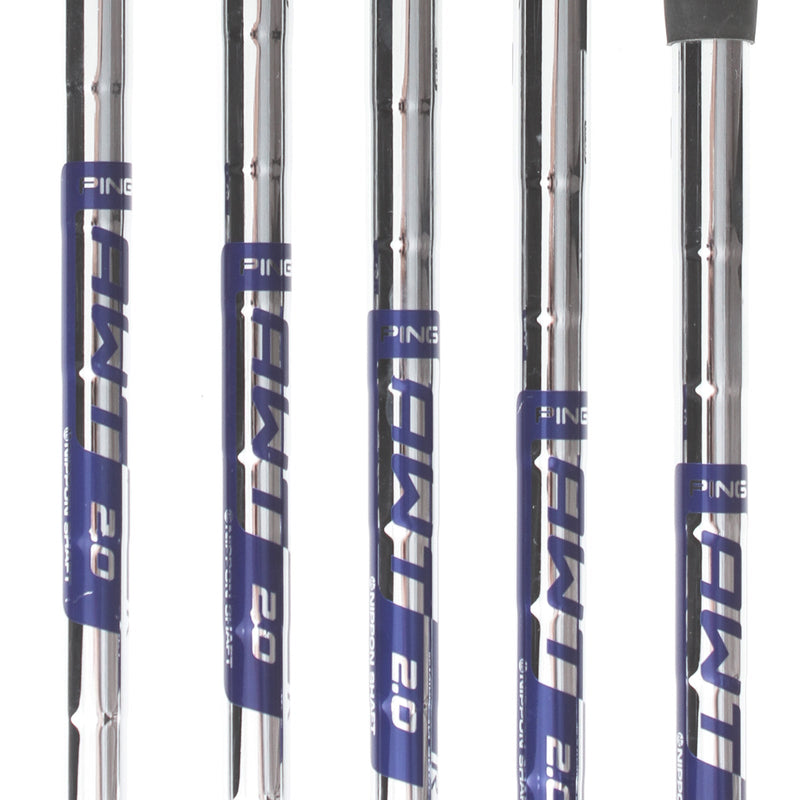 Ping G425 Steel Mens Right Hand Irons 6-PW Blue Dot 1* Upright Regular - AWT 2.0