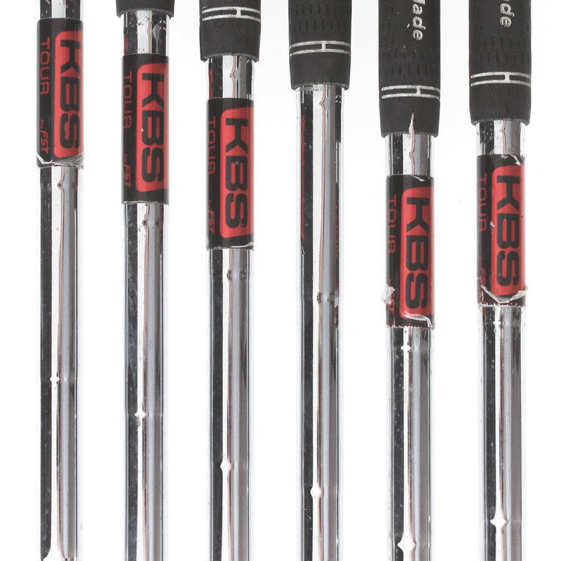 TaylorMade Tour Preferred MC CB Steel Mens Right Hand Irons 5-PW Stiff - KBS Tour