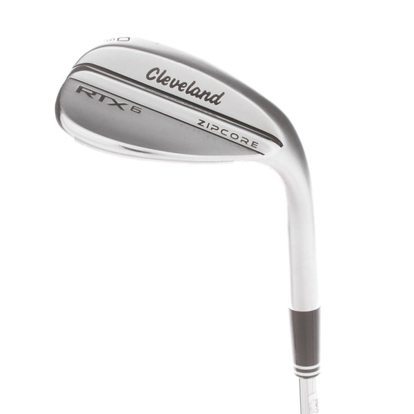 Cleveland RTX6 Zipcore Steel Mens Right Hand Lob Wedge 60* 10 Bounce Mid Grind Wedge - Dynamic Gold Spinner
