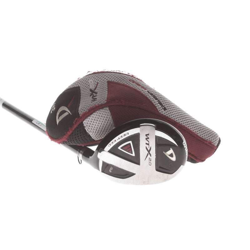 Wilson Staff Deep Red WTX Graphite Mens Right Hand 3 Hybrid 18* Regular - Deep Red WTX 2.0