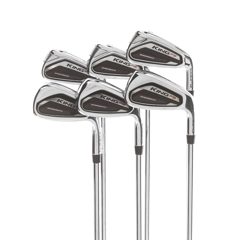 Cobra King F9 Speedback Steel Mens Right Hand Irons 5-PW Regular - Cobra