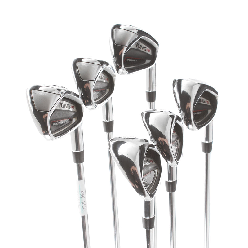 Cobra King F9 Speedback Steel Mens Right Hand Irons 5-PW Regular - Cobra