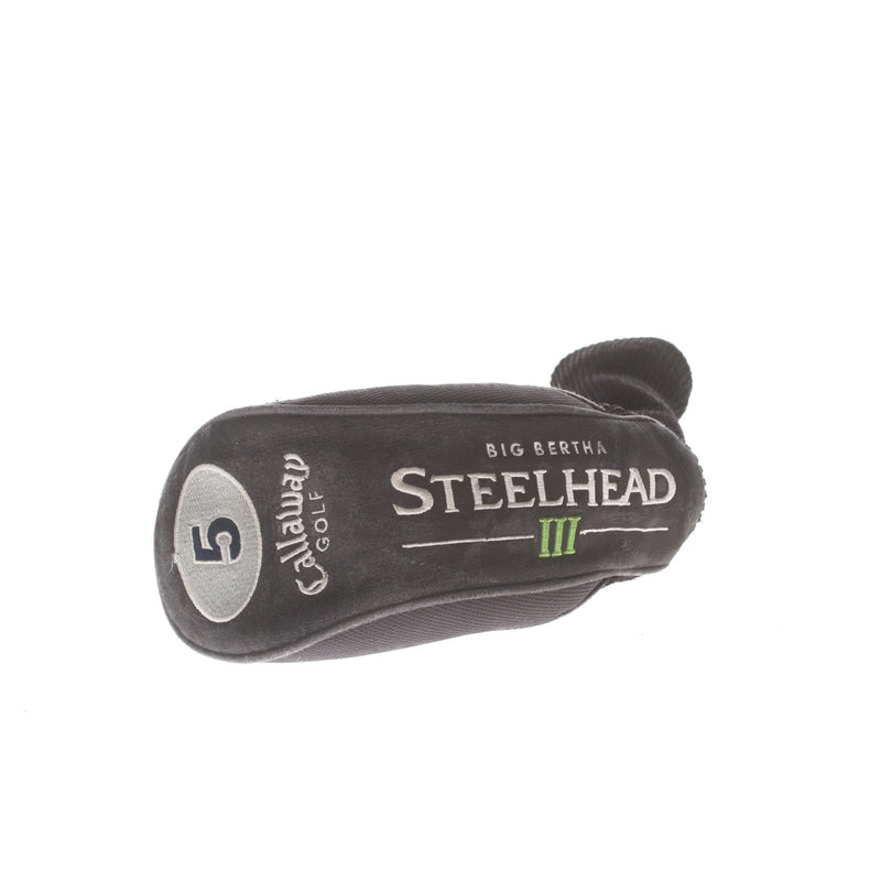 Callaway Big Bertha Steelhead III Steel Mens Right Hand Fairway 5 Wood 18* Uniflex - Callaway