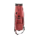 TaylorMade Stealth 2 Cart Bag - Red/White/Black