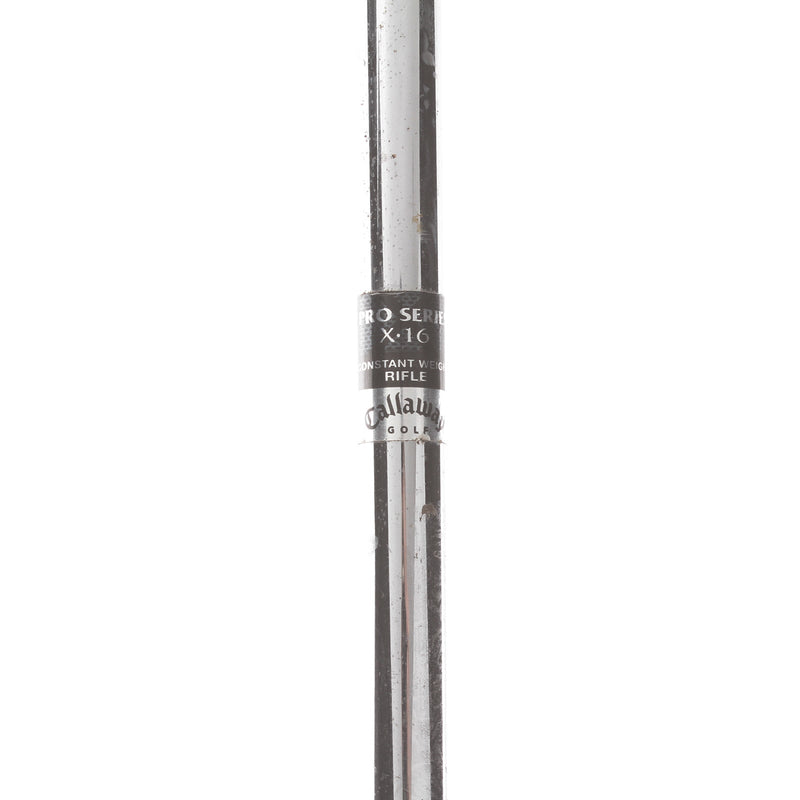Callaway Pro Series X-16 Steel Mens Right Hand Irons 5-SW Tour Stiff - Pro Series X-16