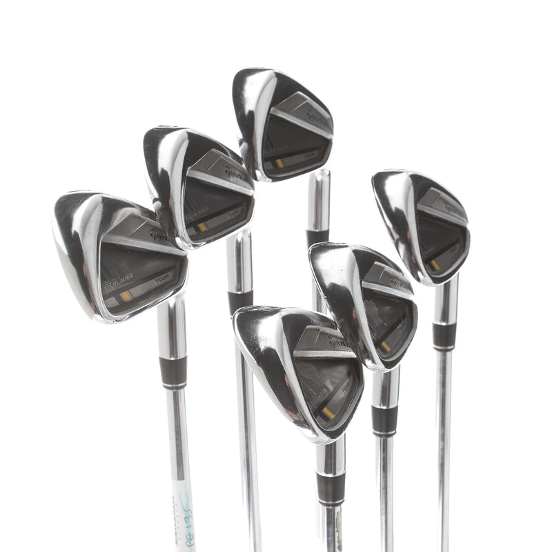 TaylorMade Rocketbladez Tour Steel Mens Right Hand Irons 5-PW Stiff - Project X 6.0