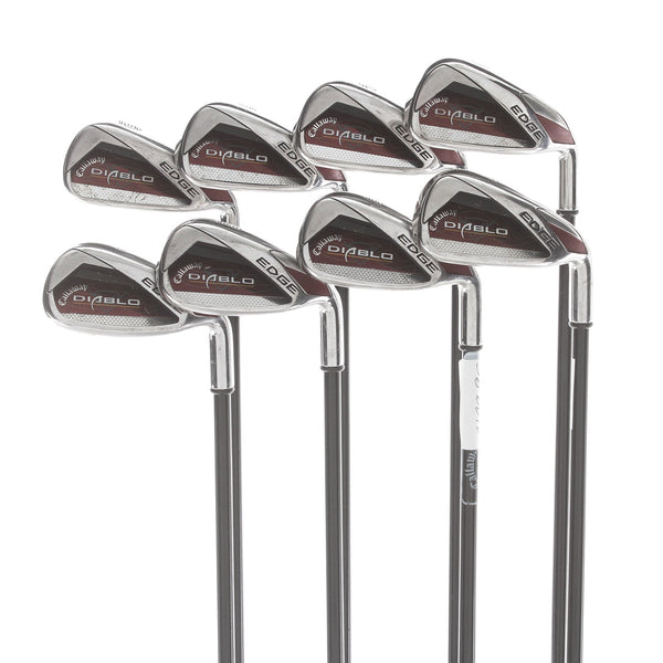 Callaway Diablo Edge Graphite Mens Right Hand Irons 3-PW Regular - Callaway