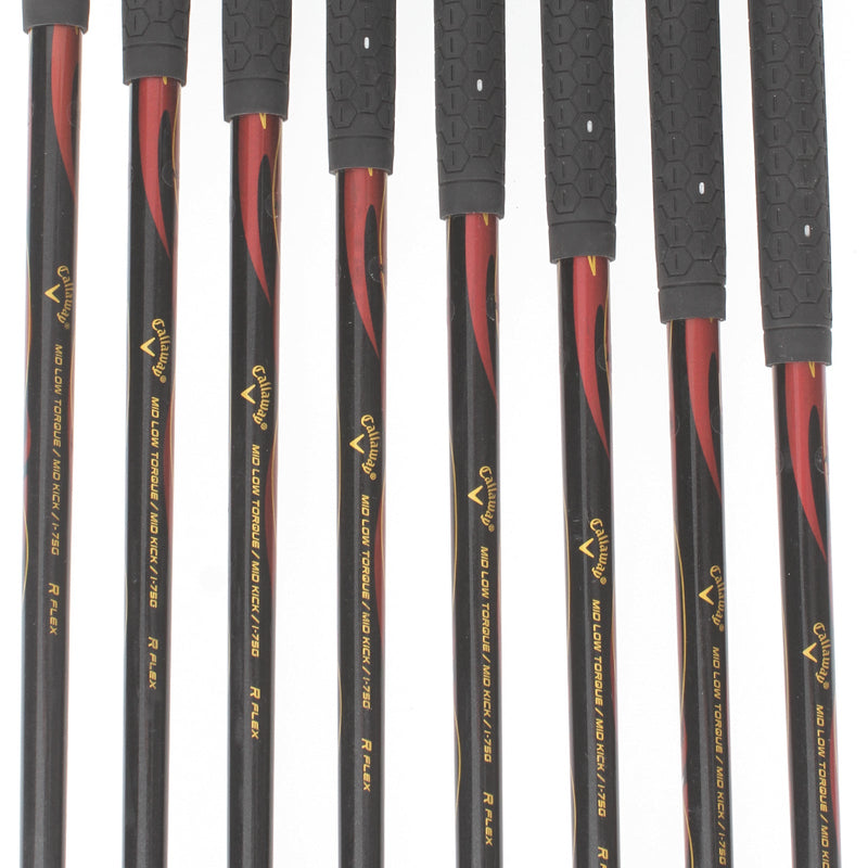 Callaway Diablo Edge Graphite Mens Right Hand Irons 3-PW Regular - Callaway