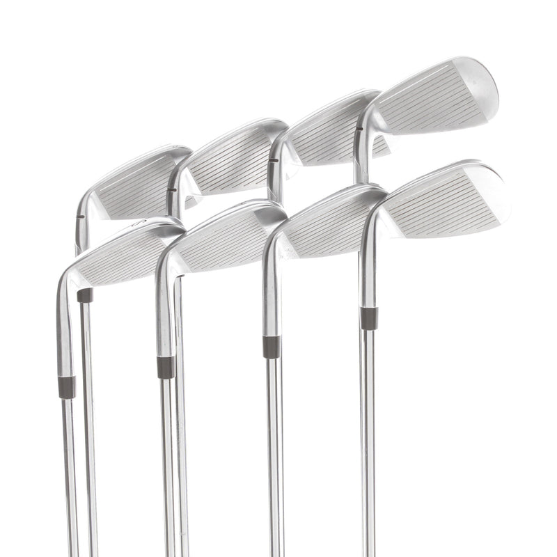 TaylorMade Qi Steel Mens Right Hand Irons 5-SW+AW Regular - KBS Max 85