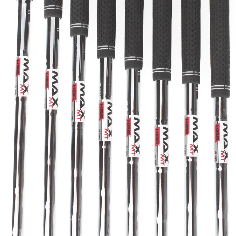 TaylorMade Qi Steel Mens Right Hand Irons 5-SW+AW Regular - KBS Max 85