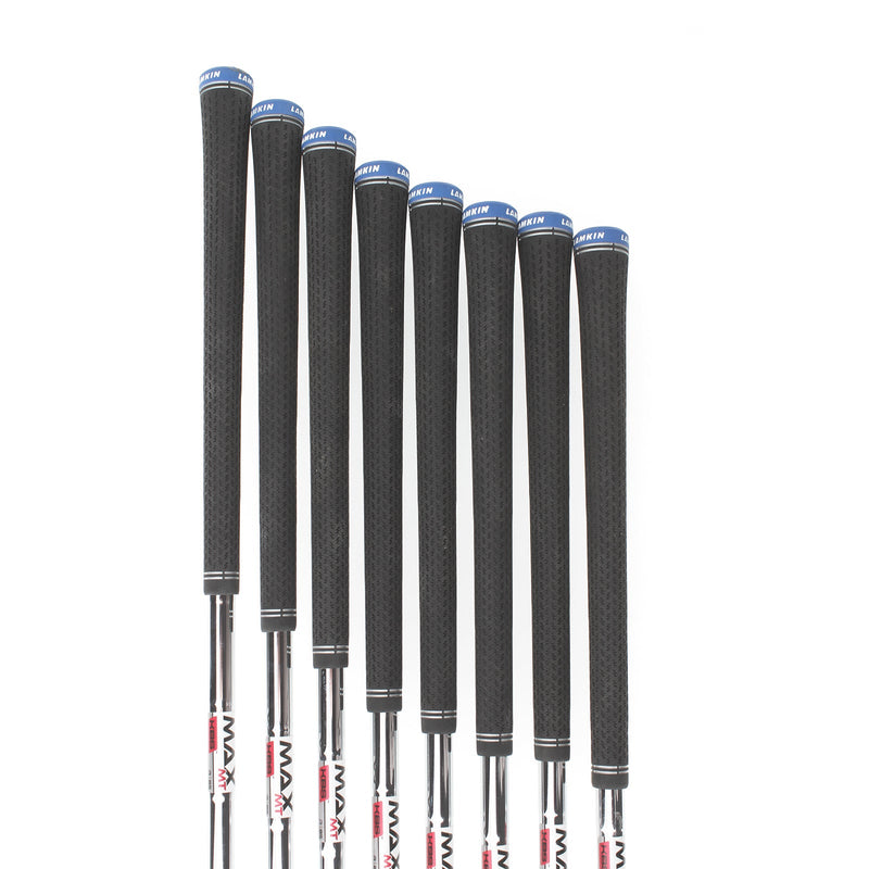 TaylorMade Qi Steel Mens Right Hand Irons 5-SW+AW Regular - KBS Max 85