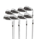 TaylorMade Qi Steel Mens Right Hand Irons 5-SW+AW Regular - KBS Max 85