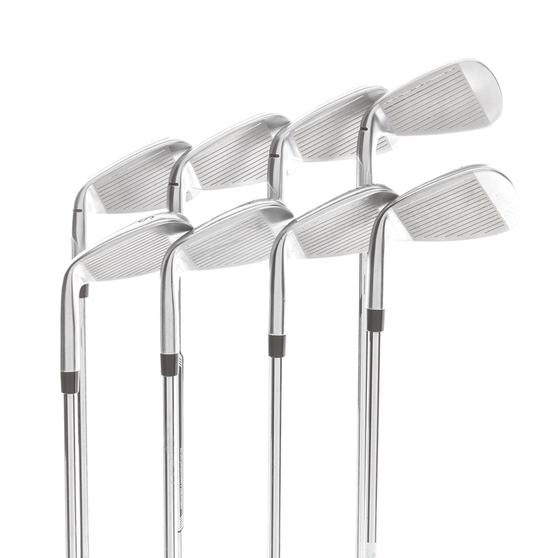 TaylorMade Qi Steel Mens Right Hand Irons 5-SW+AW Regular - KBS Max 85