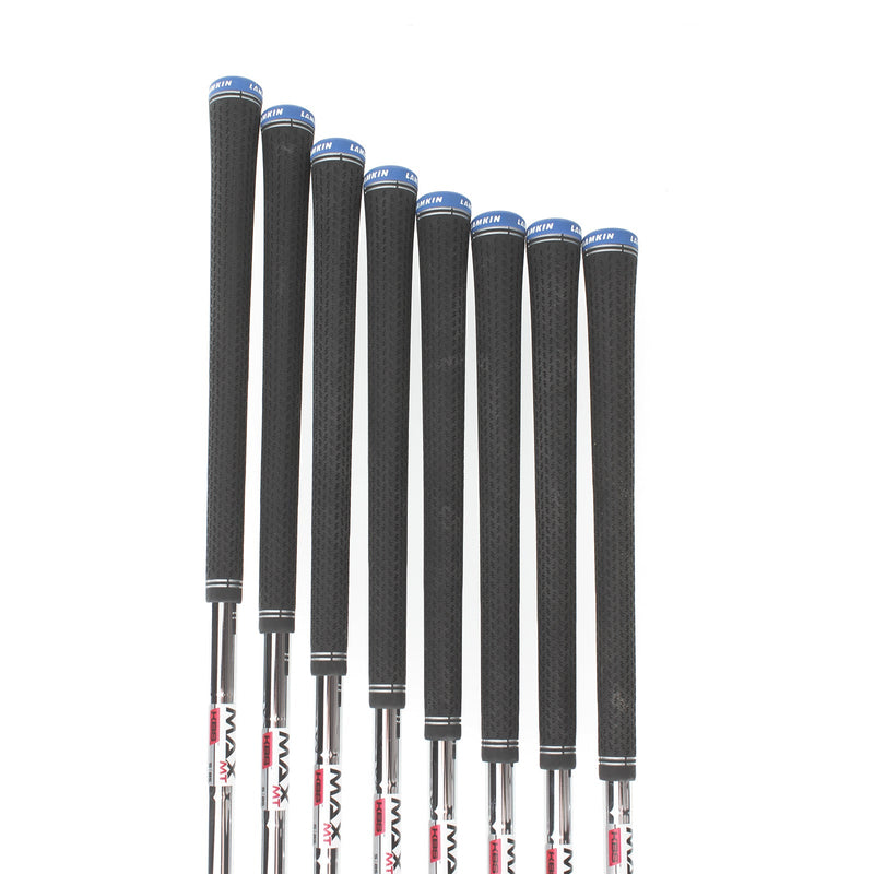 TaylorMade Qi Steel Mens Right Hand Irons 5-SW+AW Regular - KBS Max 85