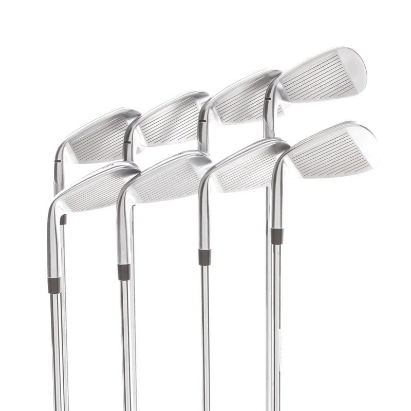 TaylorMade Qi Steel Mens Right Hand Irons 5-SW+AW Regular - KBS Max 85