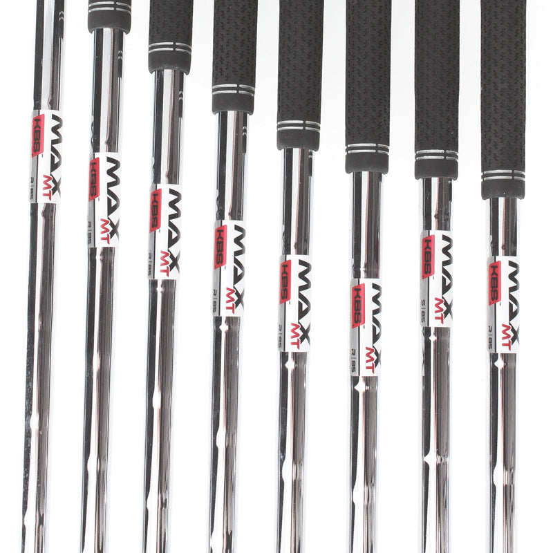 TaylorMade Qi Steel Mens Right Hand Irons 5-SW+AW Regular - KBS Max 85