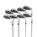 TaylorMade Qi Steel Mens Right Hand Irons 5-SW+AW Regular - KBS Max 85