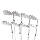 TaylorMade Qi Steel Mens Left Hand Irons 5-SW+AW Regular - KBS Max 85