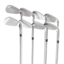 TaylorMade Qi Steel Mens Left Hand Irons 5-SW+AW Regular - KBS Max 85