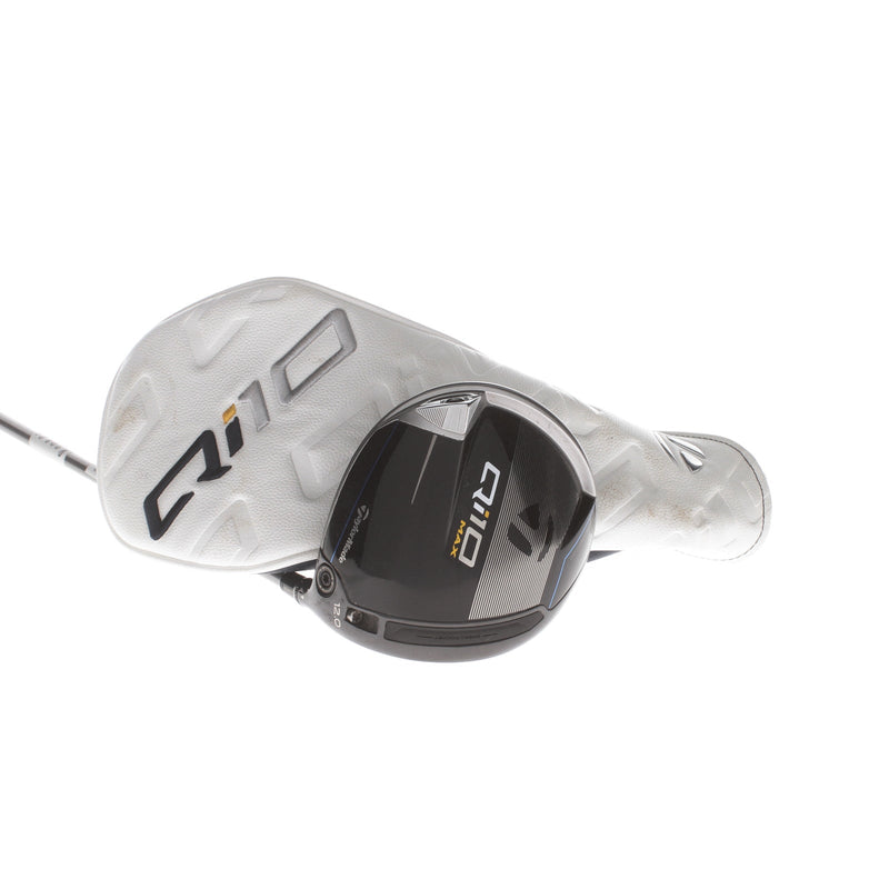 TaylorMade Qi10 Max Graphite Mens Right Hand Driver 12* Senior - Fujikura Speeder NX 50 A